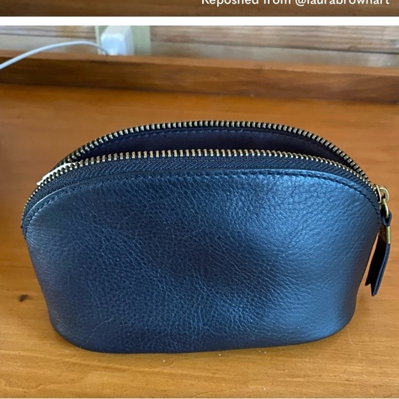 Madewell Zippered Makeup Pouch - Picture 4 of 6